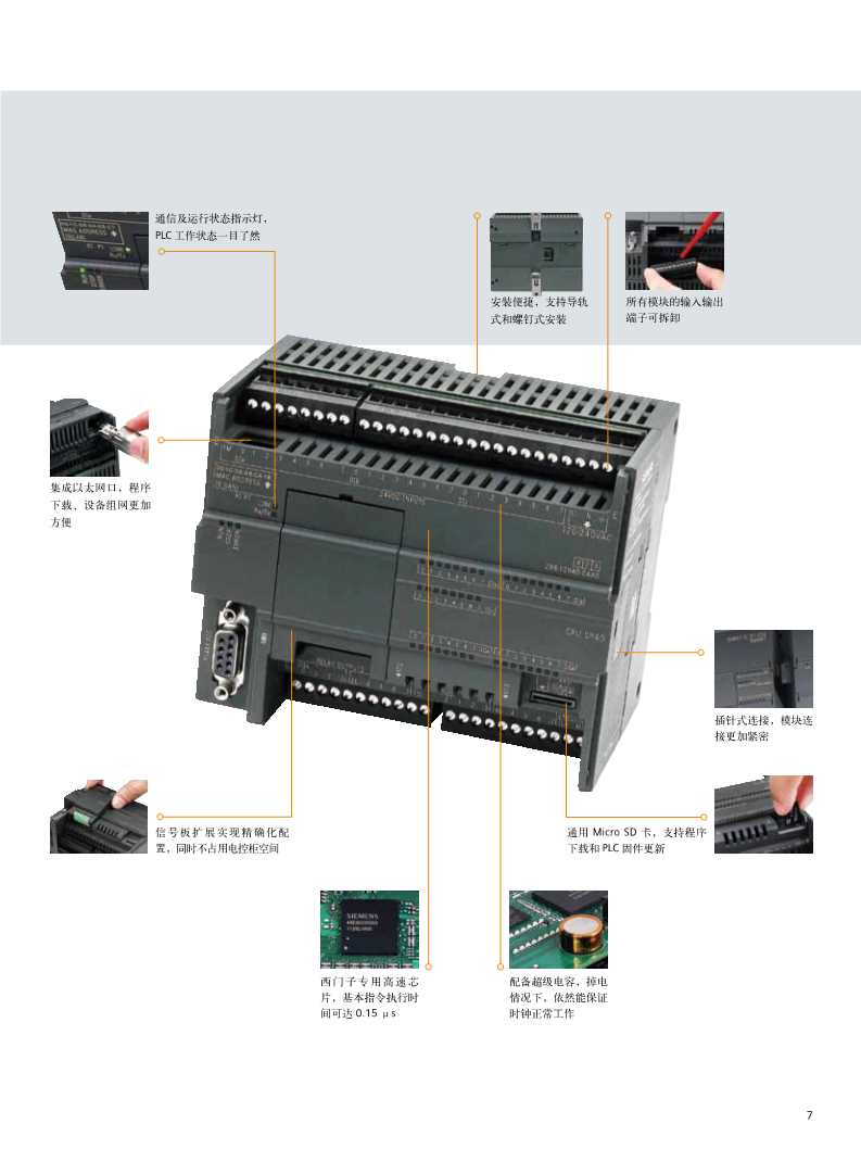 T(mn)S7 200 SMART  EM DI08 6ES7 288-2DE08-0AA0